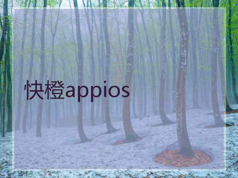 快橙appios