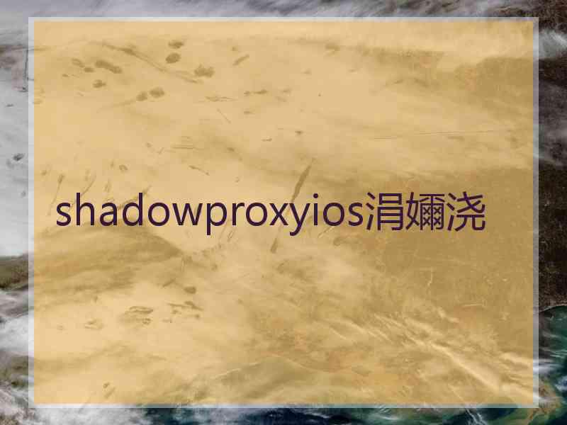 shadowproxyios涓嬭浇