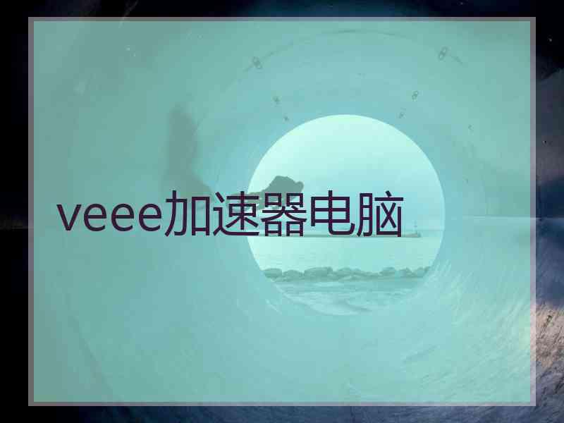 veee加速器电脑