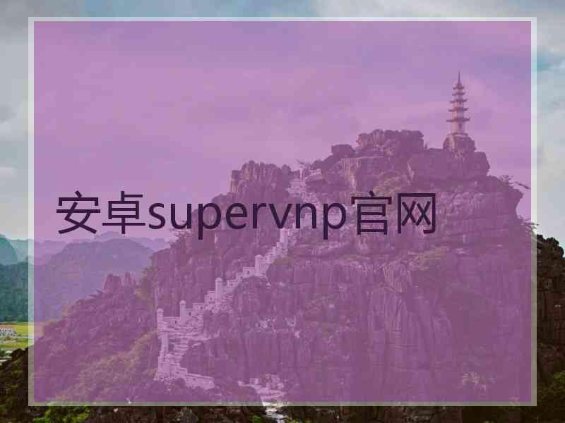 安卓supervnp官网