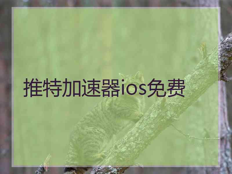 推特加速器ios免费