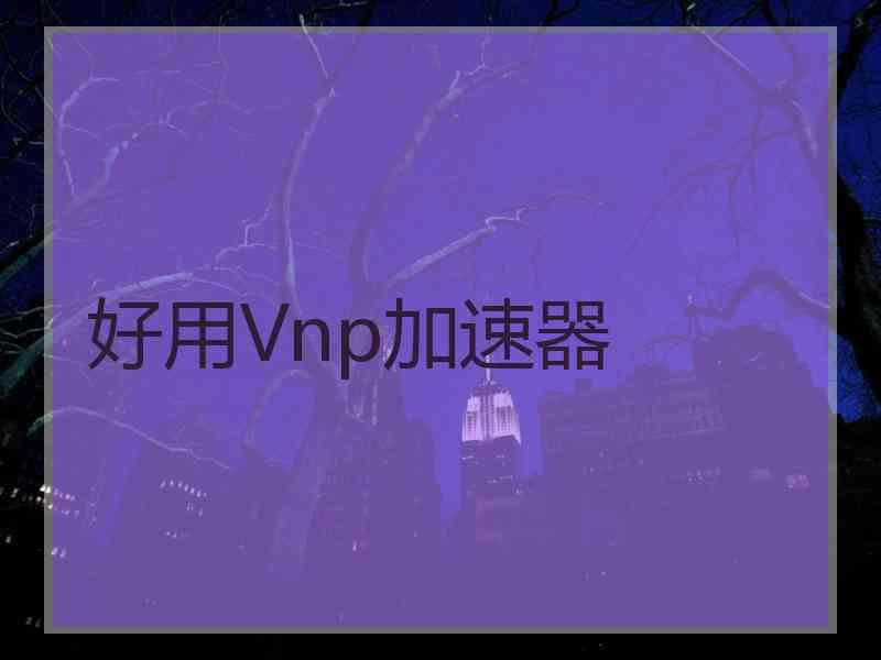 好用Vnp加速器