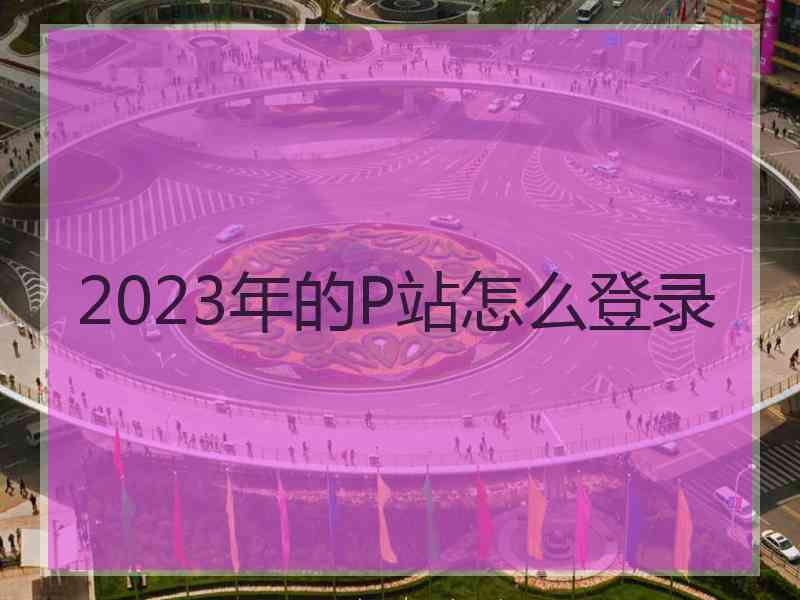 2023年的P站怎么登录