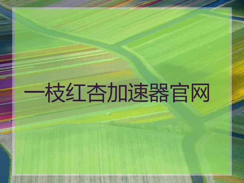 一枝红杏加速器官网