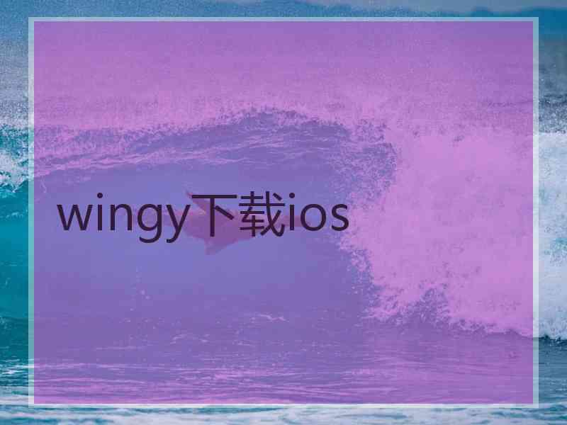 wingy下载ios