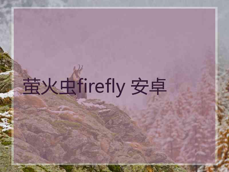 萤火虫firefly 安卓