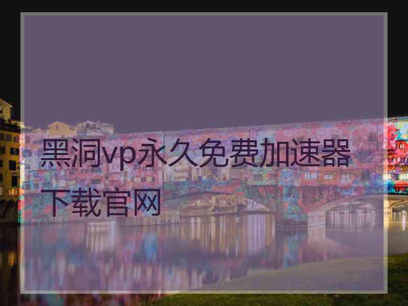 黑洞vp永久免费加速器下载官网