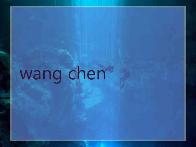 wang chen