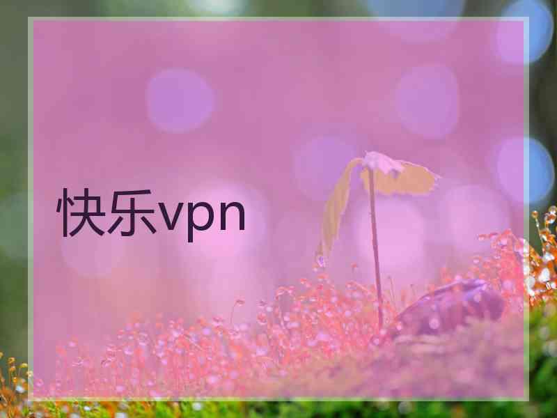 快乐vpn