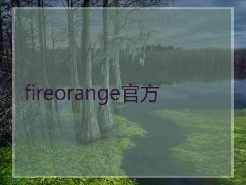 fireorange官方