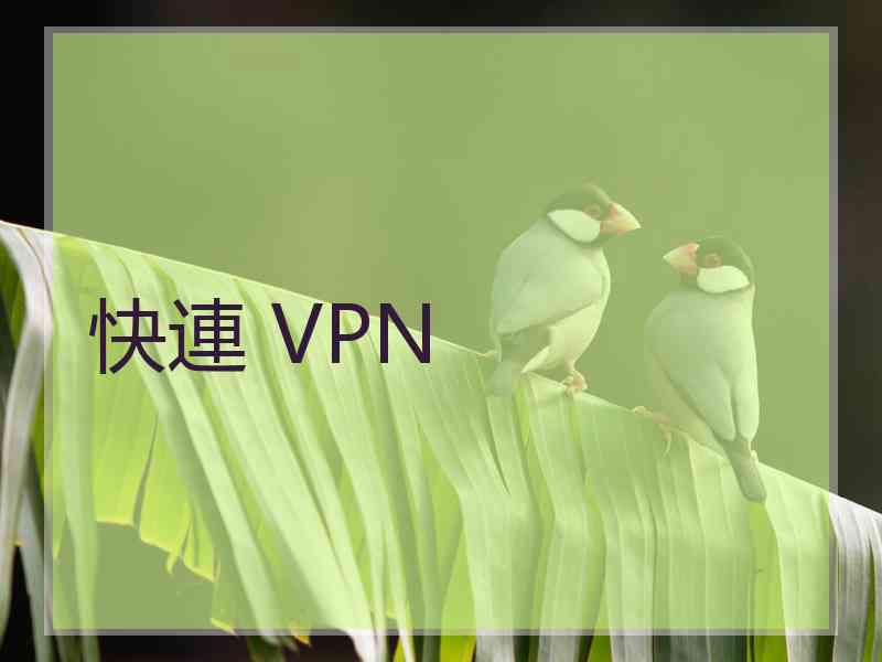 快連 VPN