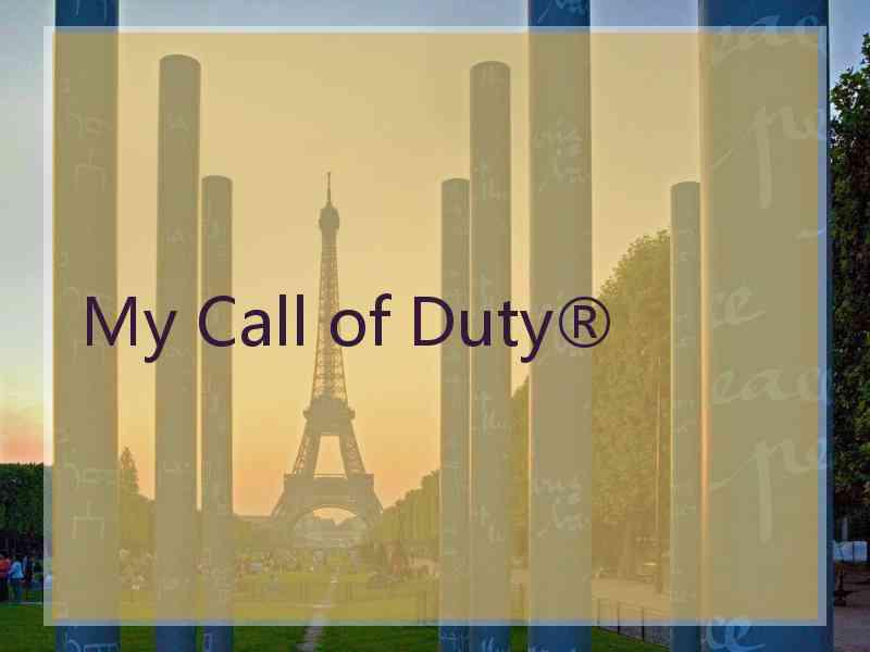 My Call of Duty®