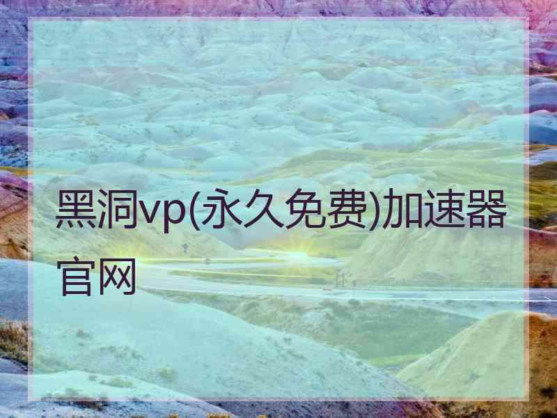 黑洞vp(永久免费)加速器官网