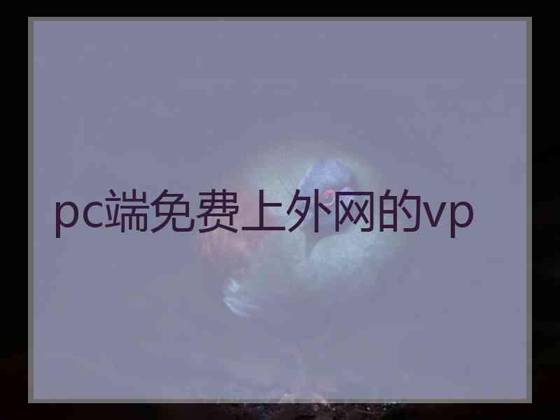 pc端免费上外网的vp