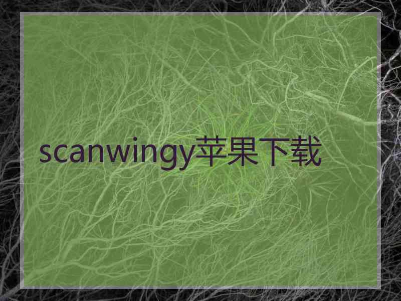 scanwingy苹果下载