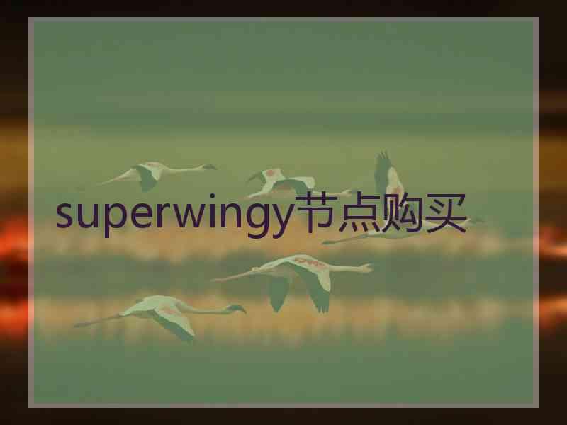 superwingy节点购买