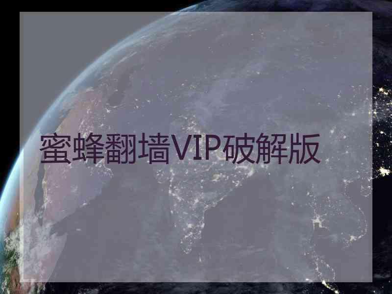 蜜蜂翻墙VIP破解版