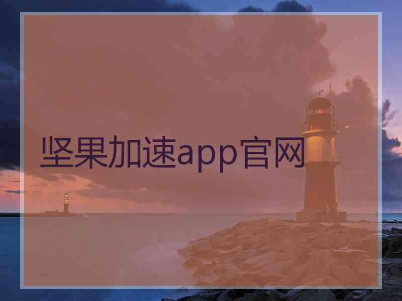 坚果加速app官网