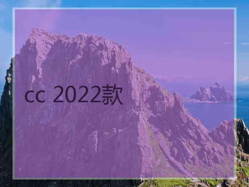 cc 2022款