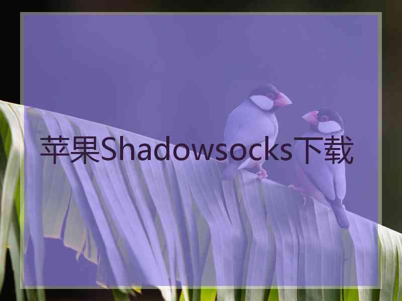 苹果Shadowsocks下载