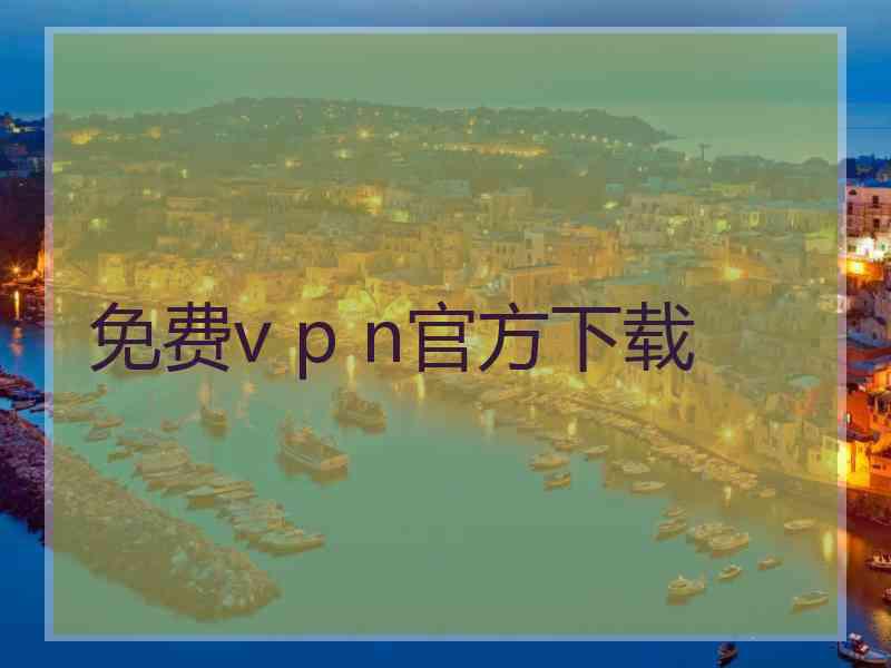 免费v p n官方下载