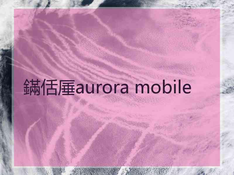 鏋佸厜aurora mobile