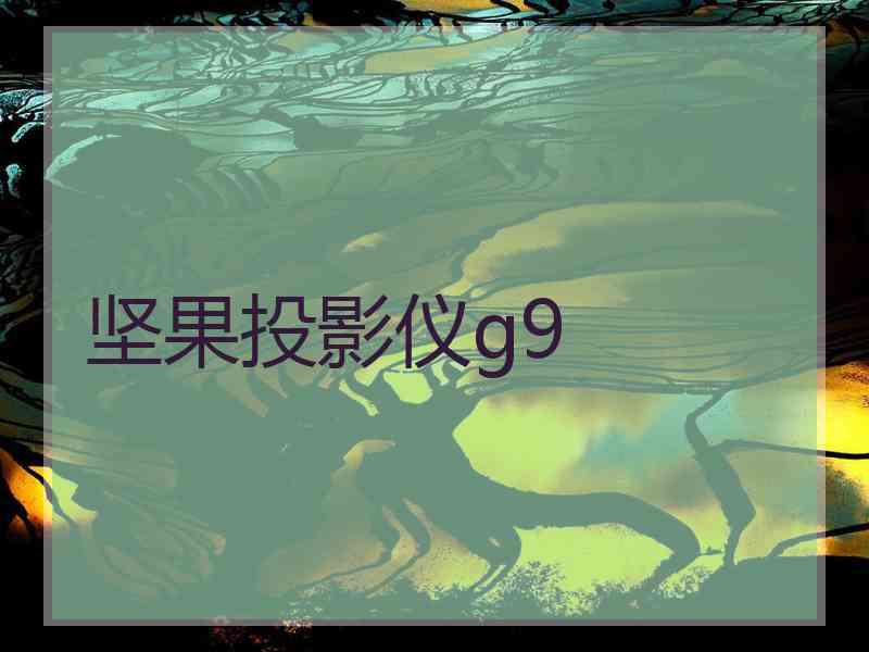 坚果投影仪g9