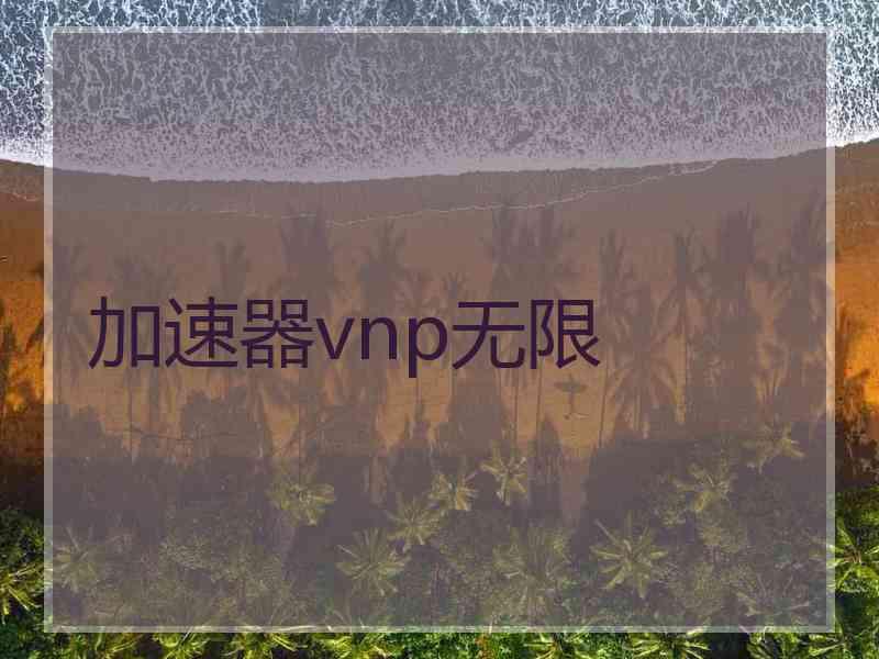 加速器vnp无限