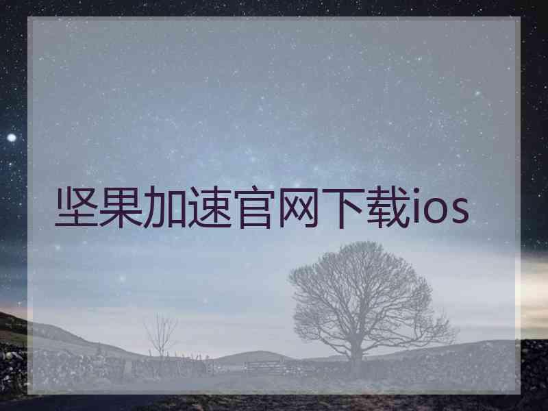 坚果加速官网下载ios