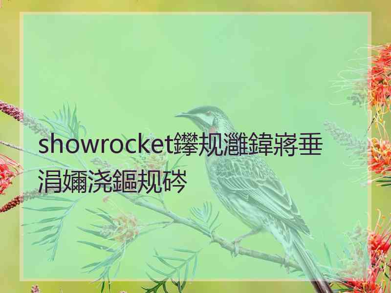 showrocket鑻规灉鍏嶈垂涓嬭浇鏂规硶