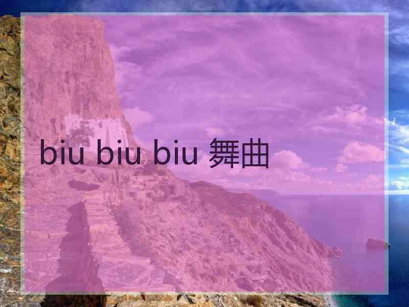 biu biu biu 舞曲