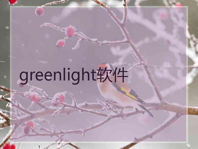 greenlight软件