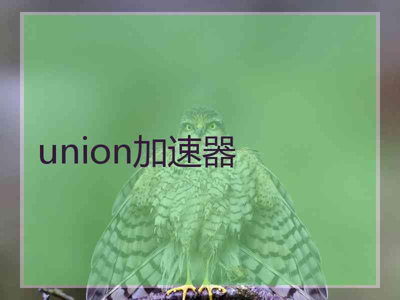 union加速器