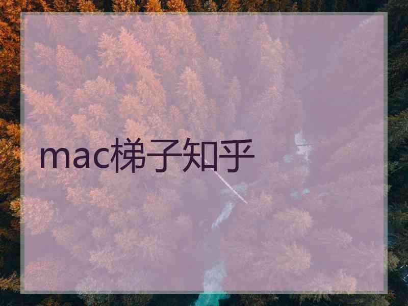 mac梯子知乎