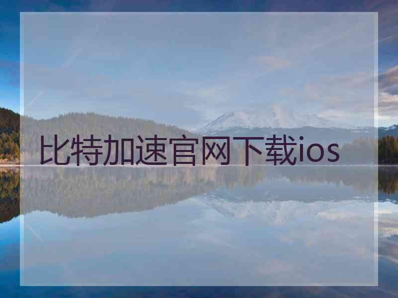 比特加速官网下载ios