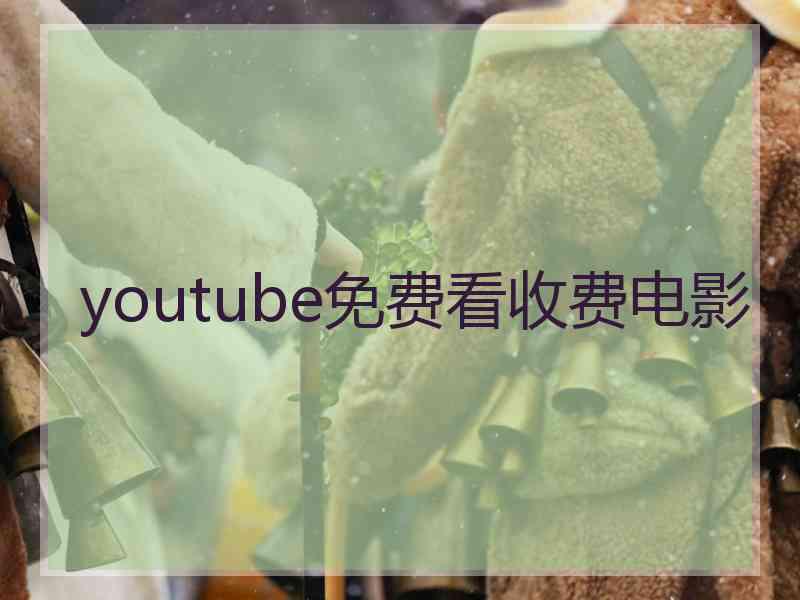 youtube免费看收费电影