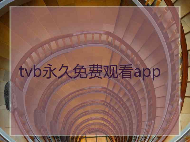 tvb永久免费观看app