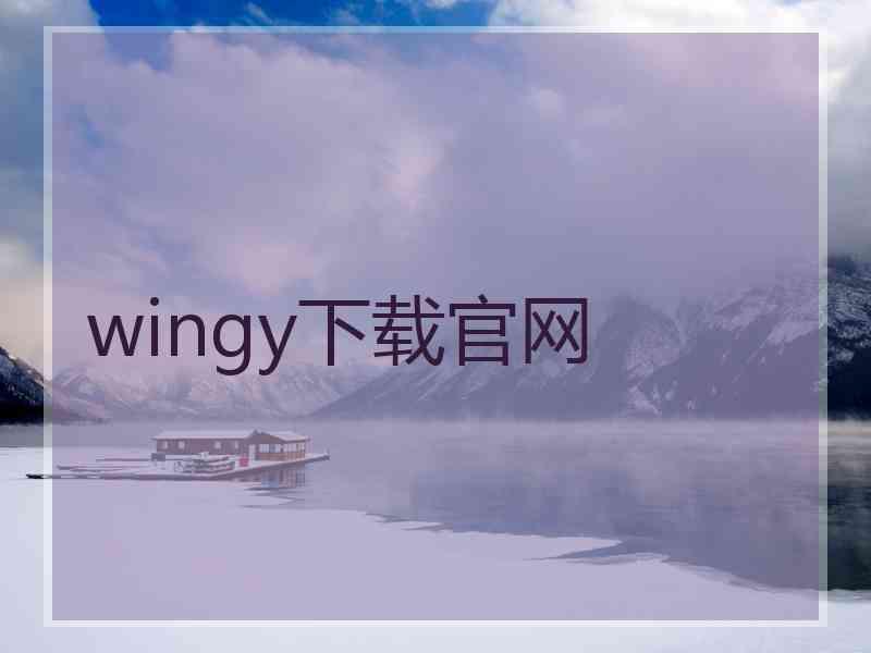 wingy下载官网